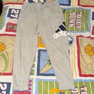 Adidas Light Gray Joggers